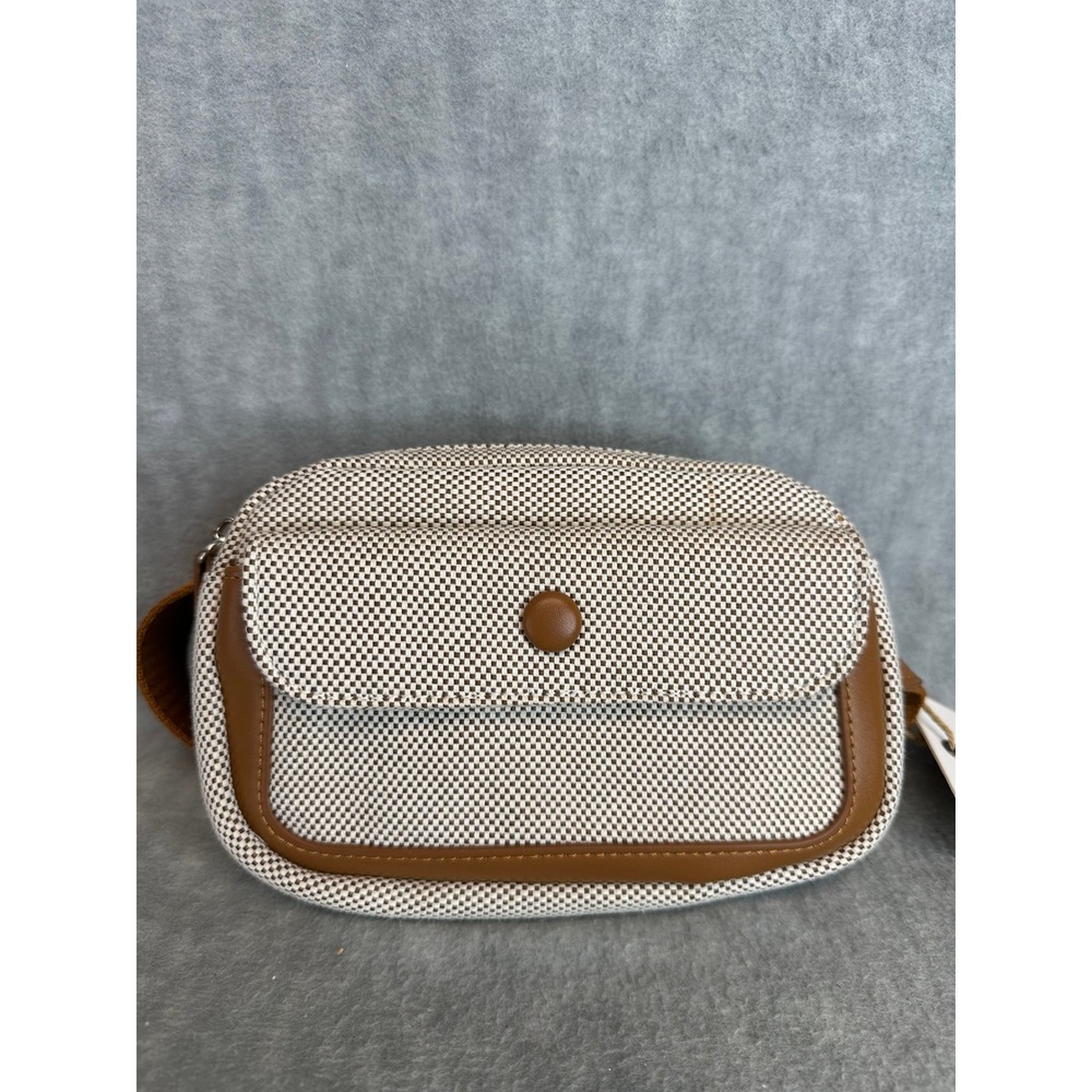 Miztique Designer Collection Tan Waist Belt Bag Fanny Pack‎